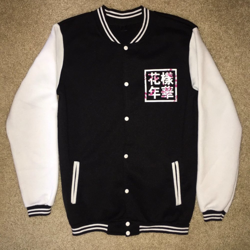 bts varsity jacket